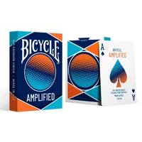 1 deck bicycle amplified playing cards magic cards paper magic category poker cards for professional magician