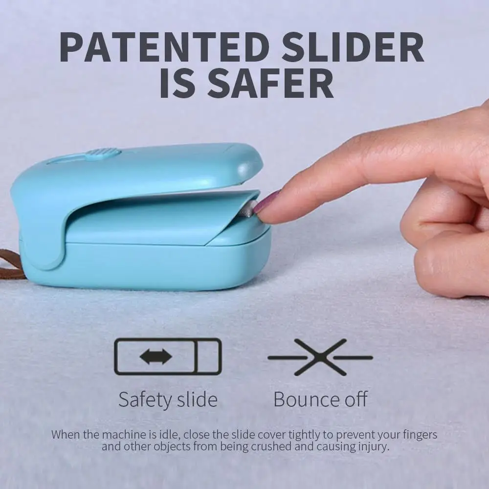 

2 in 1 Battery Not Included Handheld Heat Sealer Heat Sealer and Cutter Durable Portable Home Furnishing Plastic Bags