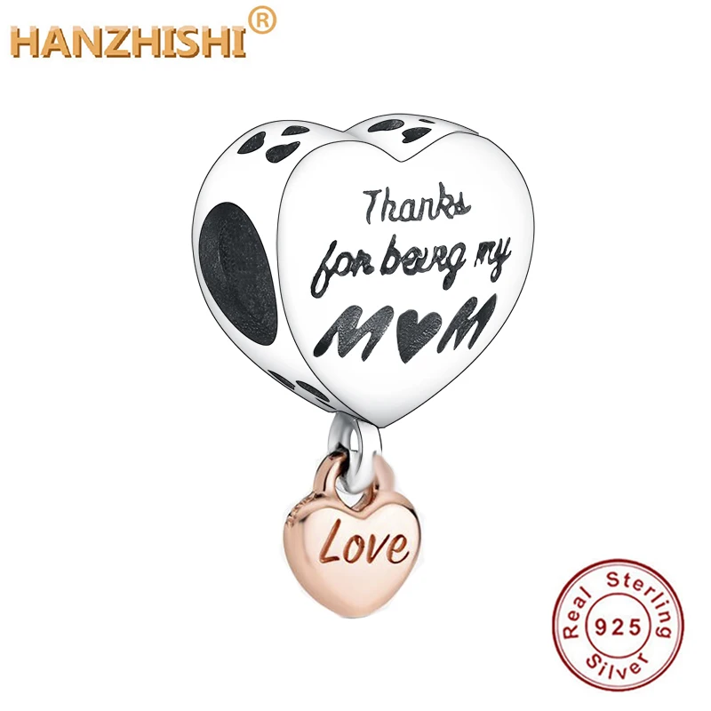 

Оптовая цена, Очаровательное украшение 100%, украшение в виде сердца для мамы, подарок для матери, бижутерия «сделай сам»