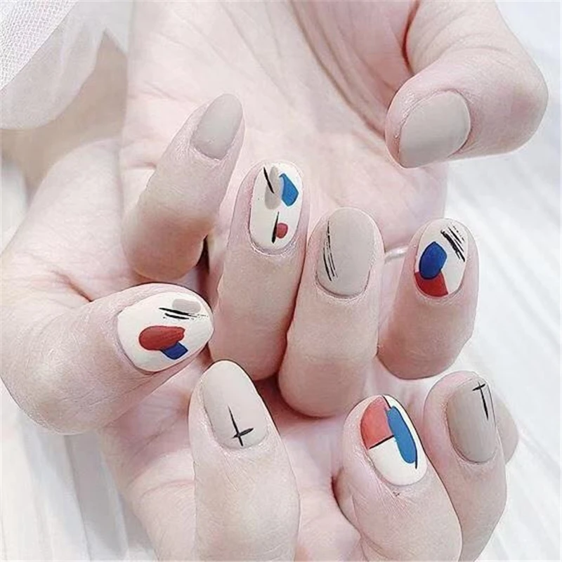 Новинка 1 лист стикеры 3D на ногти Nail Art яркая красочная форма радуги с помпоном в