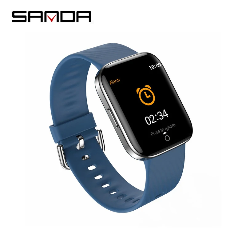 Смарт часы SANDA X2 для мужчин и женщин водонепроницаемые спортивные с пульсометром