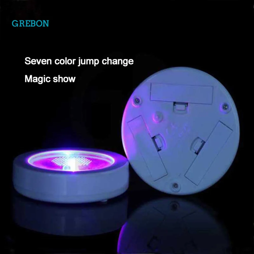 Подстаканник светильник коврик Светодиодная панель держатель для стеклянной