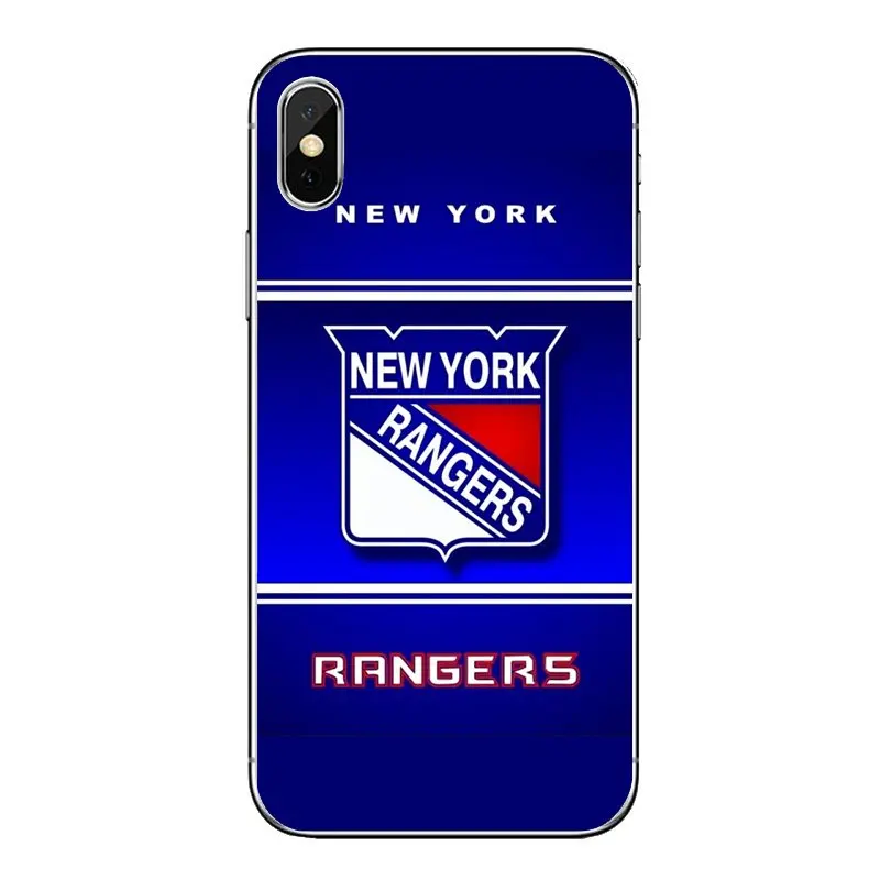 Soft Transparent Shell Covers For Xiaomi Redmi 4X S2 3S Note 3 4 5 6 6A Por Pocophone F1 Mi Ice Hockey new york Rangers |