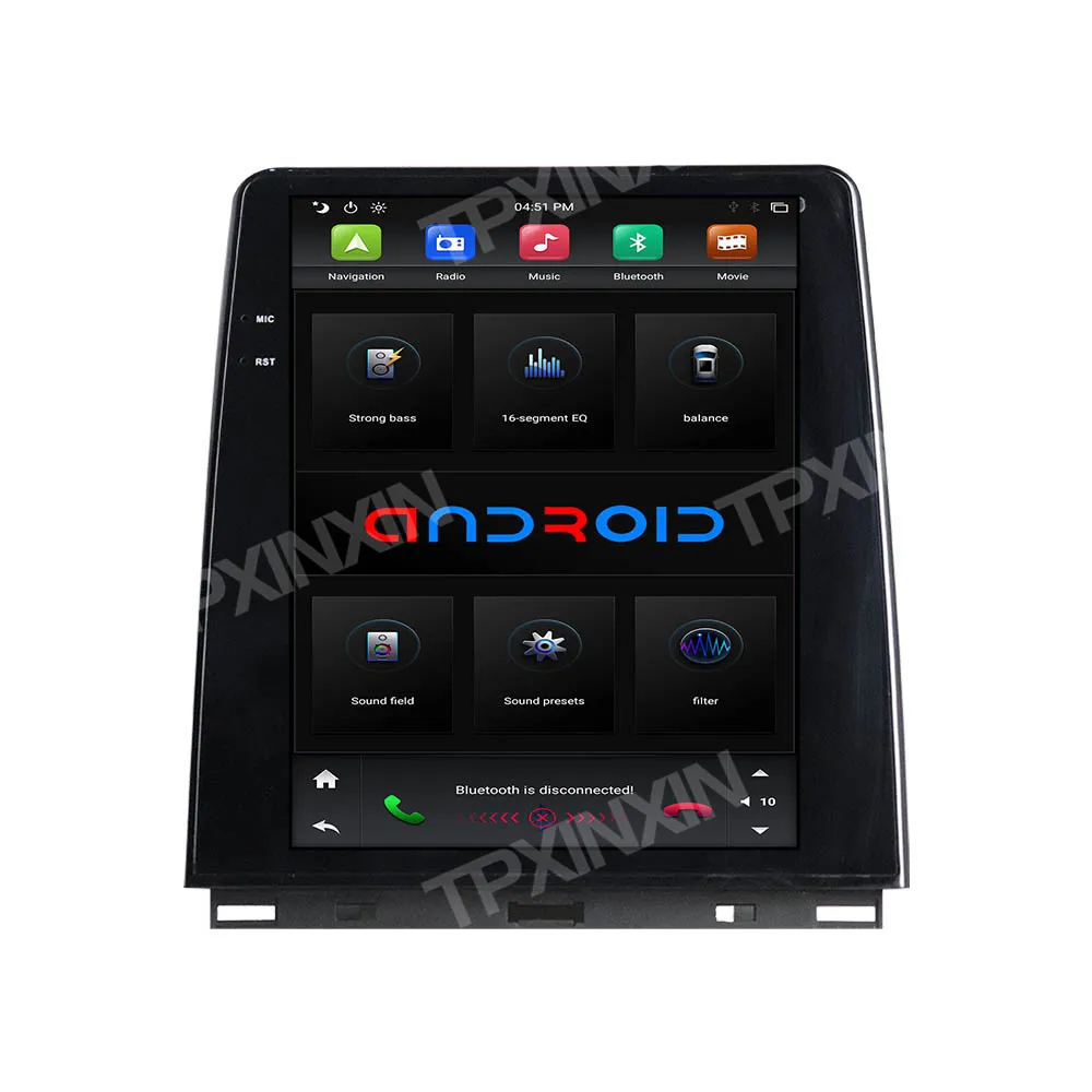 

For RENAULT CLIO 5 2013+ Android 9.0 Tesla style car GPS Navigation head Unit No DVD Tape Recorder Multimedia Player auto stereo