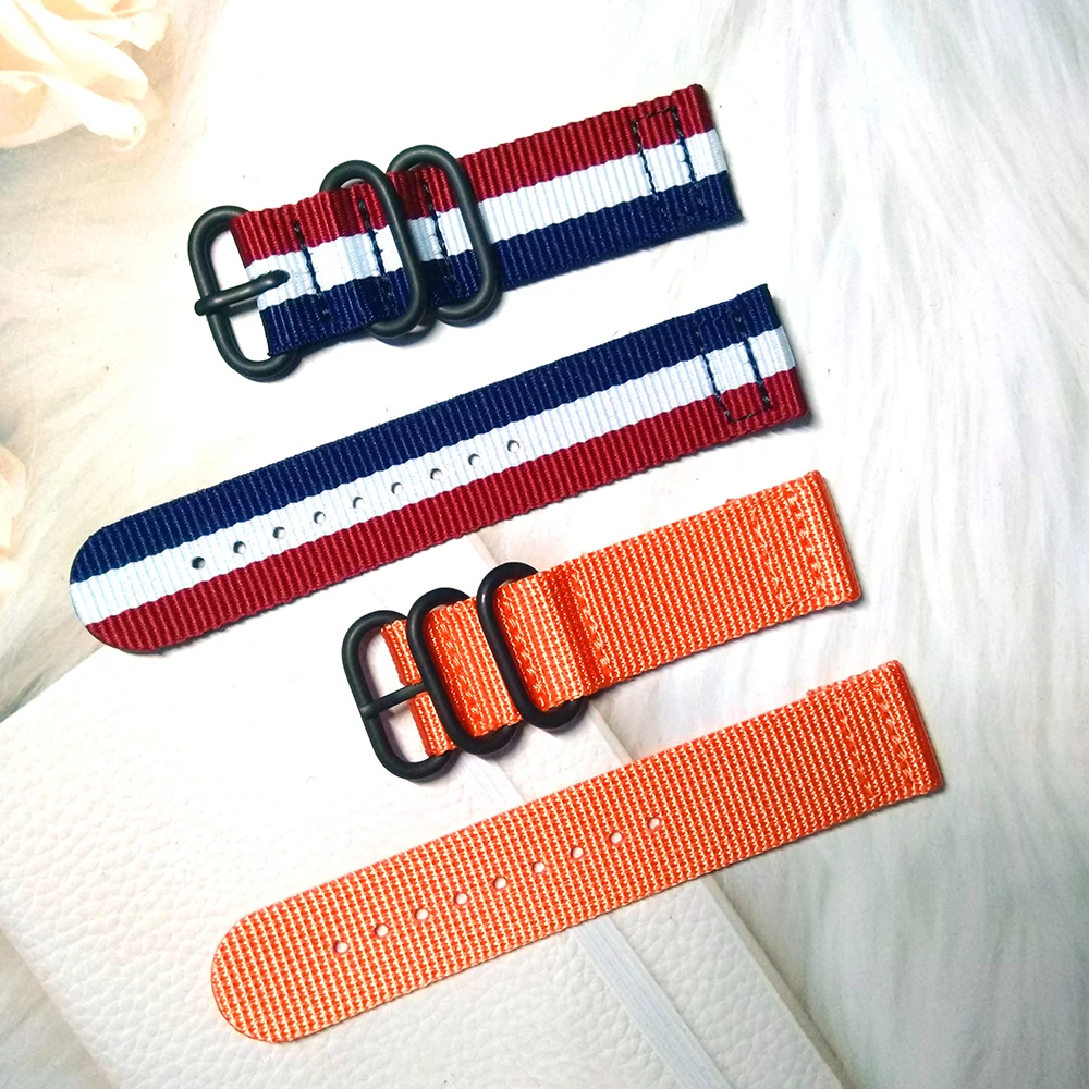 Ремешок нейлоновый для наручных часов Аксессуары 22 мм Panerai и т. Д. Брендовые Часы |