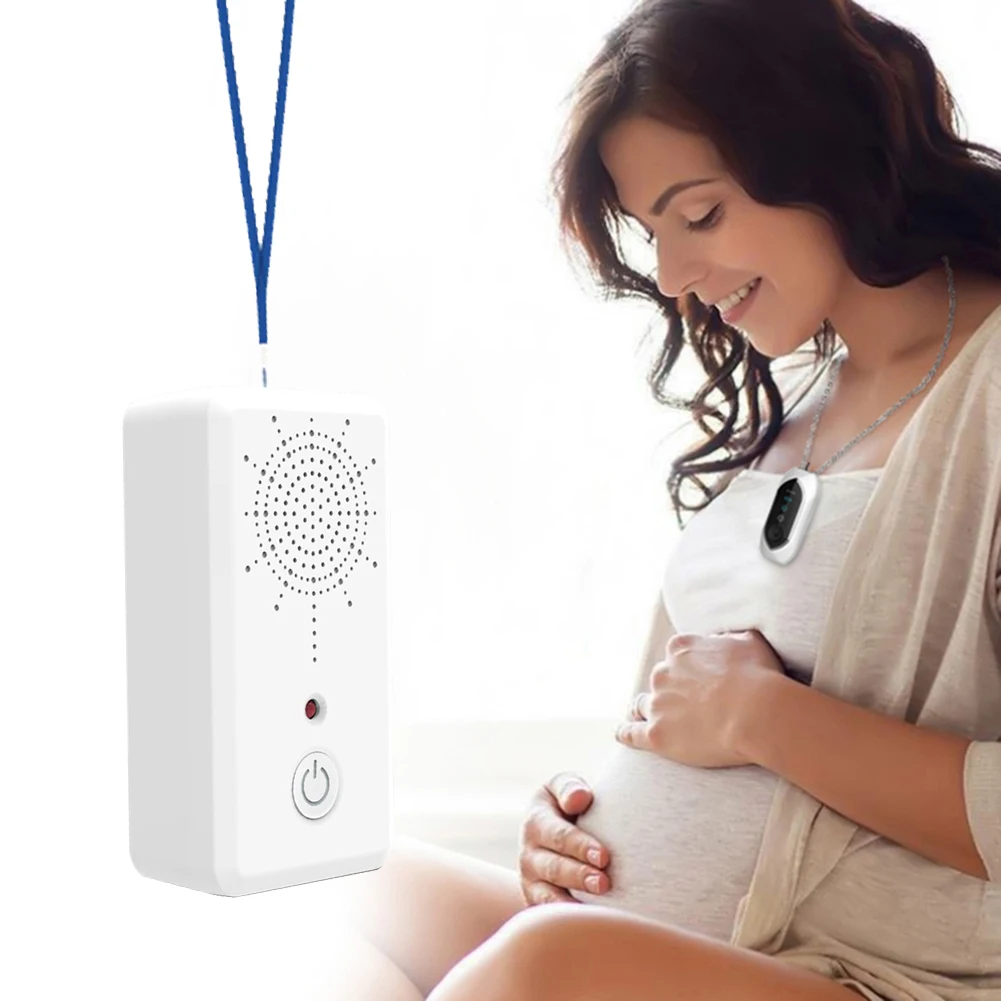 portable wearable negative ion air purifier car interior clearing dust removal necklace home office mini health breathing device free global shipping