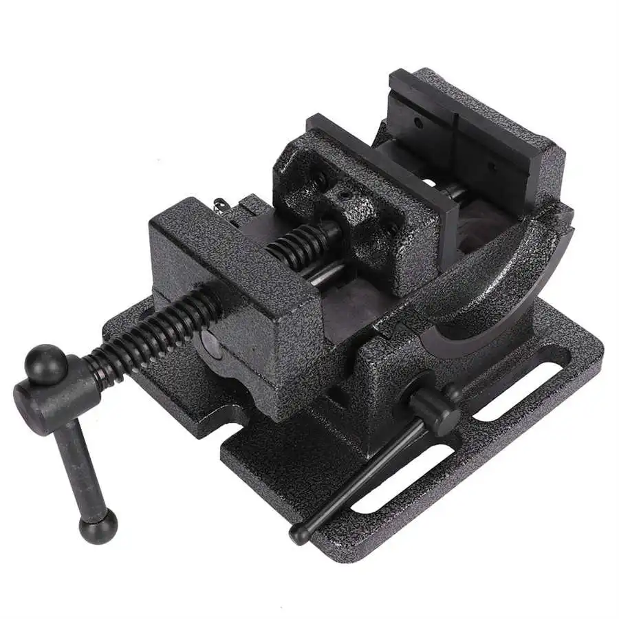 Тиски для фрезеровки сверлильный станок приспособление пресс тиски литой