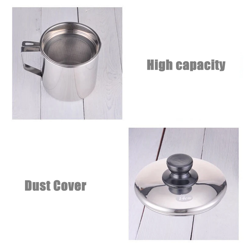 Кухонный инструмент для приготовления пищи масляный фильтр емкость практичный и