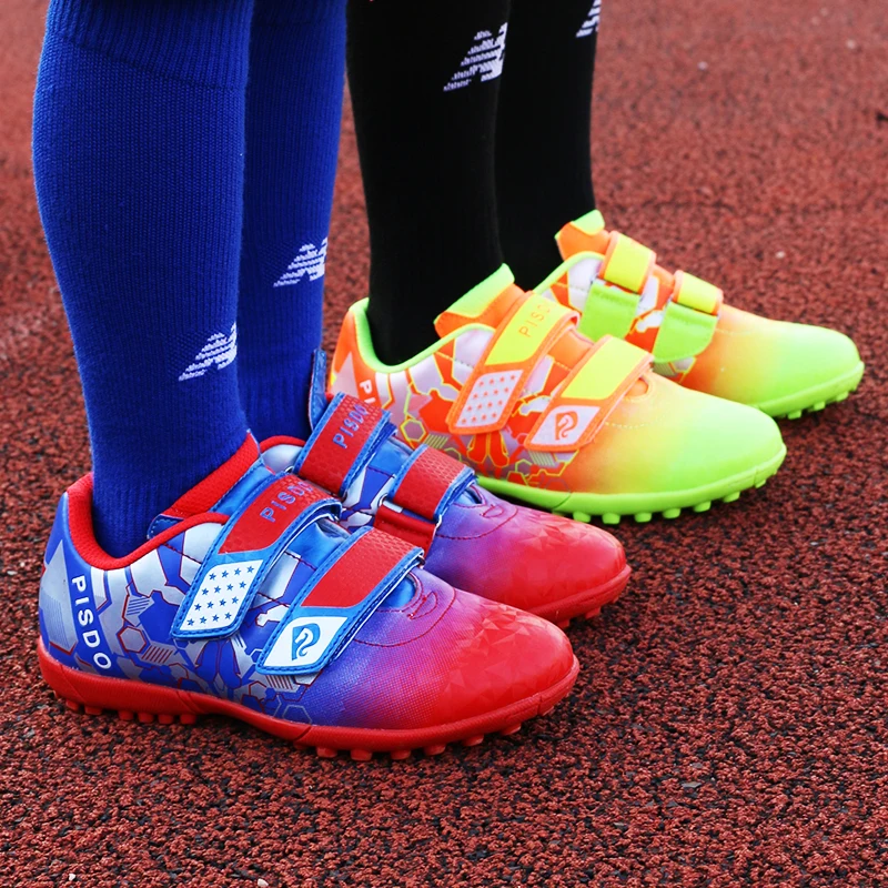 

Kids Soccer Shoes Indoor Training Brand Football Sneakers Boys Turf Soccer Cleats Athletic Outdoor Fustal Hombre Children Shoes