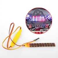 led strip middle net light for traxxas trx 4 110 rc truck buggy crawler car upgrades parts