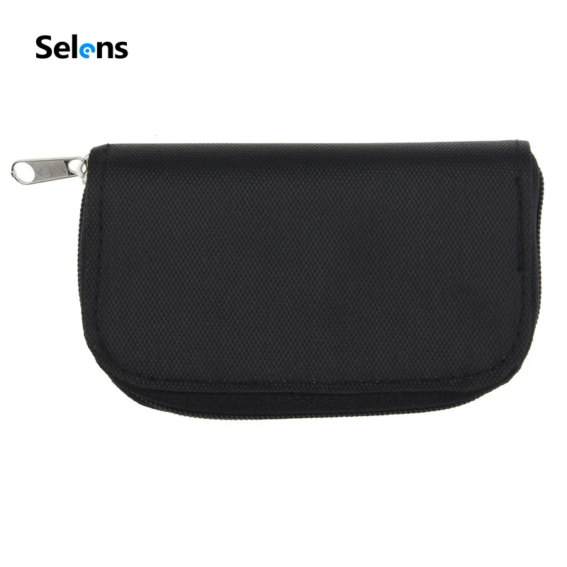 Selens SD SDHC MMC CF для хранения карт памяти Micro сумка чехол защитный кошелек |