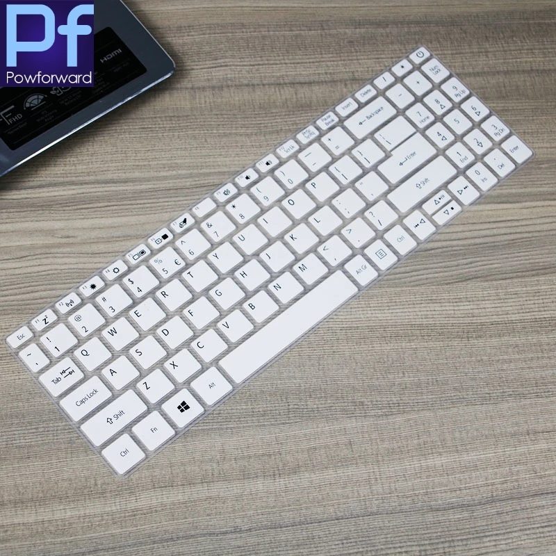 15 дюймов силиконовая клавиатура кожного покрова протектор для ноутбука Acer Aspire 3