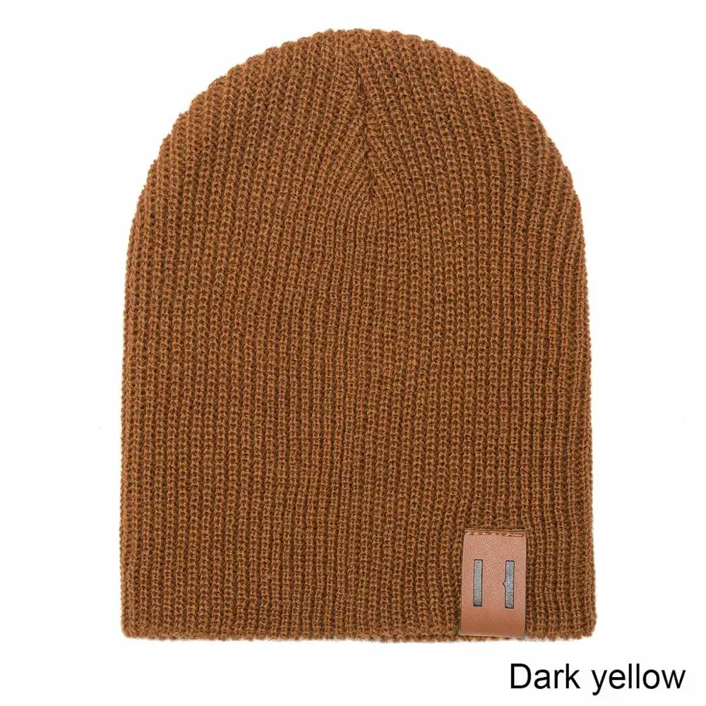 Caramel colour REAKIDS/Новое поступление, зимняя детская шапка для маленьких девочек и мальчиков, мягкая теплая шапка, вязаная крючком эластичная вязаная шапка, Детская Повседневная теплая шапка - Цвет: Caramel colour