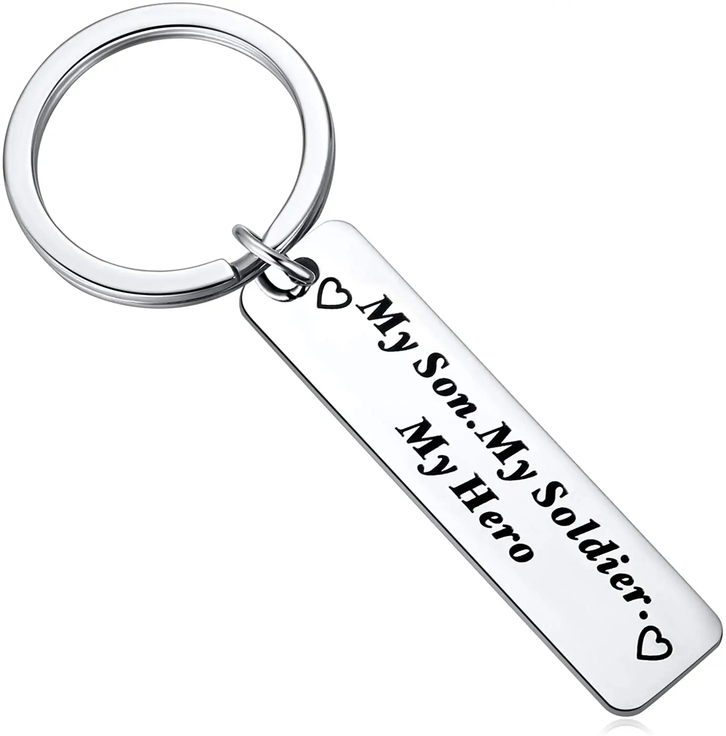 

Армейский Браслет мой сын мой солдат мой герой военно-морские силы брикет из нержавеющей стали полированный брелок армейский подарок сыну