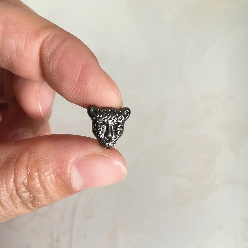 Металлические леопардовые заклепки-гвоздики для одежды обуви ремня ремесла