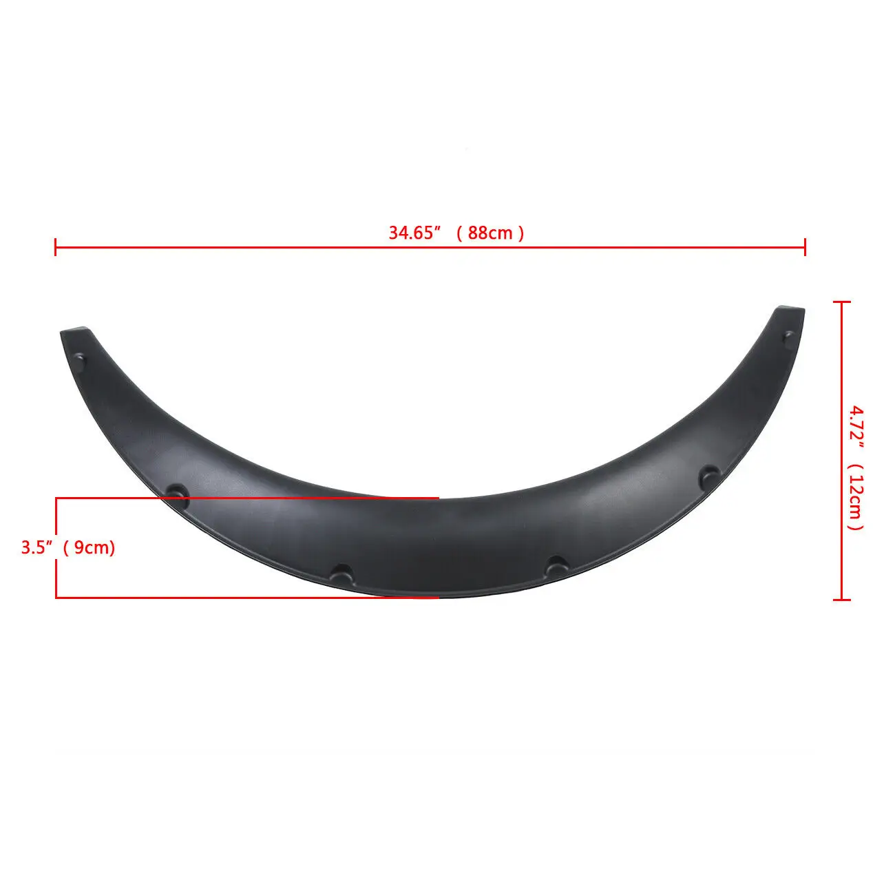 Samger 4 шт. 3 5 ''/90 мм Автомобильные Брызговики пластиковые колеса для тела гибкие