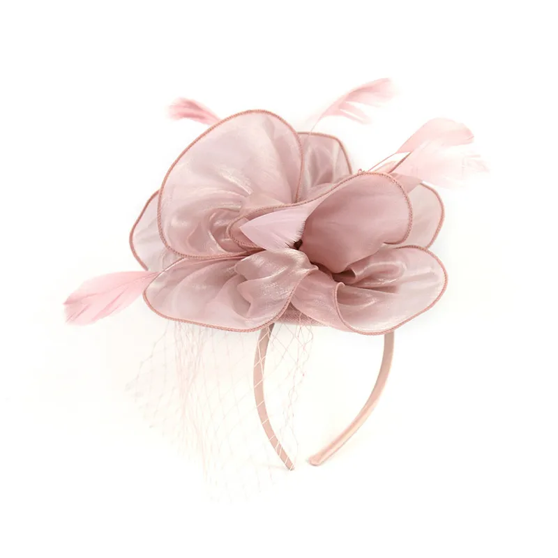 Женская Вуалетка головной убор с зажимом для волос Свадебная повязка на голову