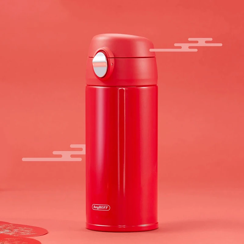 BergHoff термос из нержавеющей стали Мини Портативная Вакуумная бутылка 350 мл