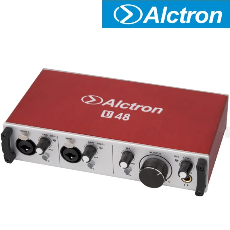 Внешняя звуковая карта Alctron U48 USB профессиональный звуковой интерфейс