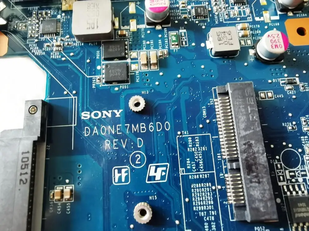 Оригинальная материнская плата для ноутбука SONY VPCEE DA0NE7MB6D0 протестирована хорошая