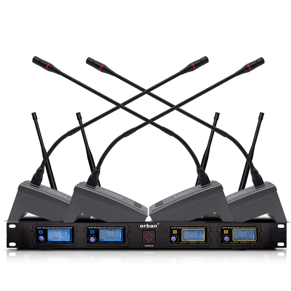 Профессиональный беспроводной микрофон для конференц зала подходит больших и