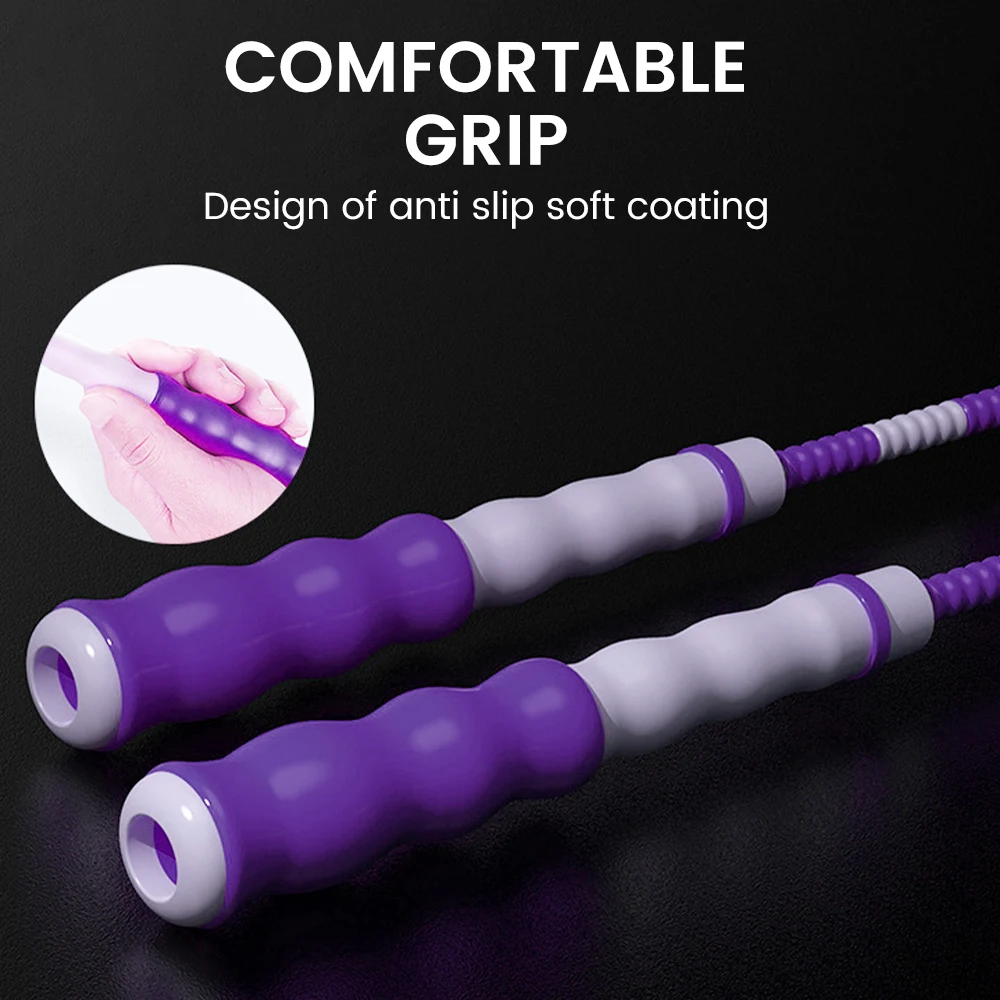 

Adjustable Tricks Skills Jump Skipping Skip Rope Bamboo Beginner Soft Beaded Beading Beads Basic Tangle Free Segmented Fitness