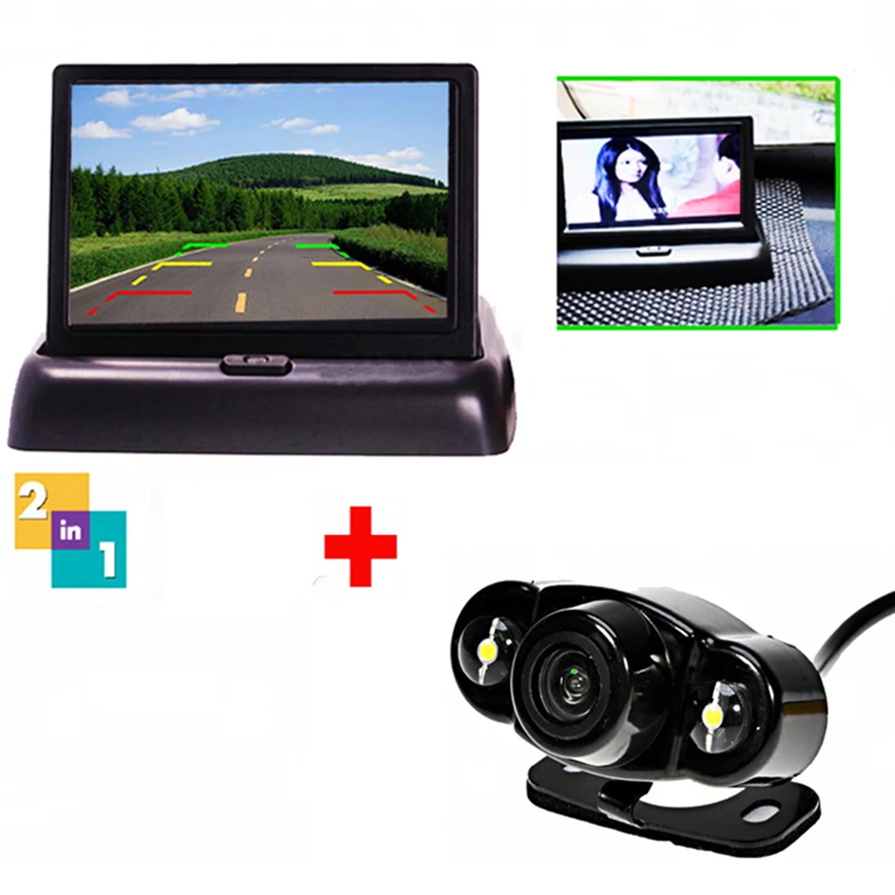 Автомобильная парковочная система ночного видения камера заднего вида вид сзади