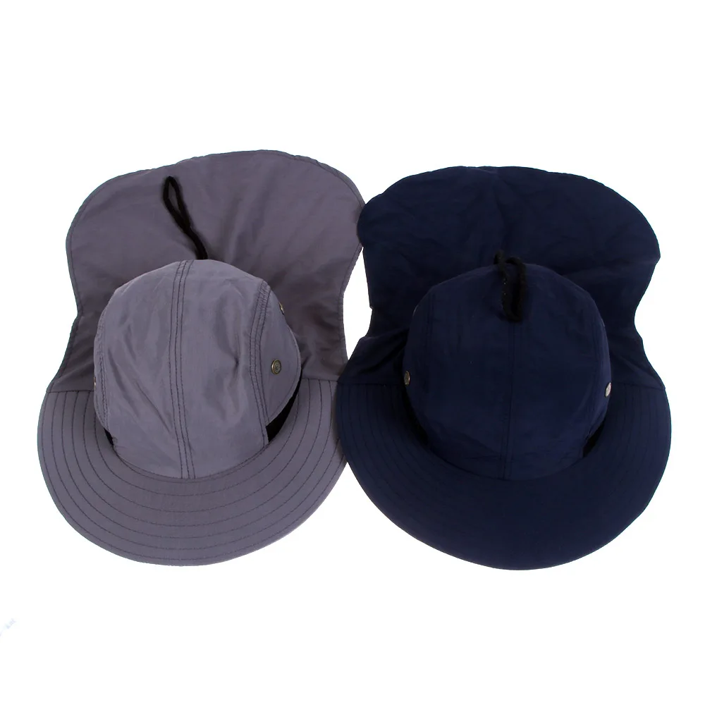 Рыболовные лодки Пеший Туризм оснастки шляпы уха шеи крышка ведро шляпа от