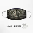 Фоллаут шлем с принтом в виде маски из моющиеся маски для лица Уход за кожей лица рот Mark для косплея Kagerou вечерние взрослых хлопок