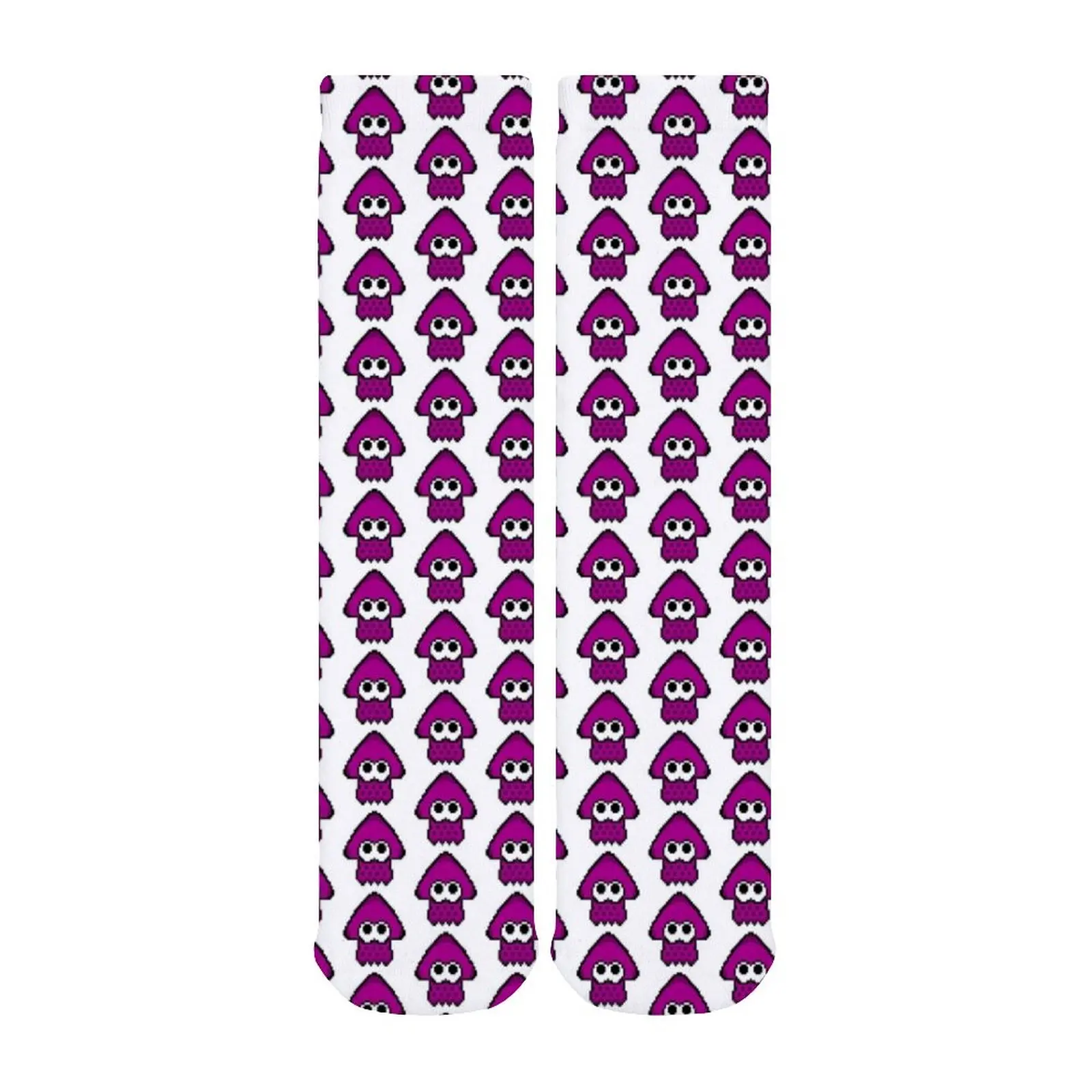 

Splatoon Socks Large Chemical Fiber Style Stockings Print Fitness Schoolgirl Anti Skid Socks