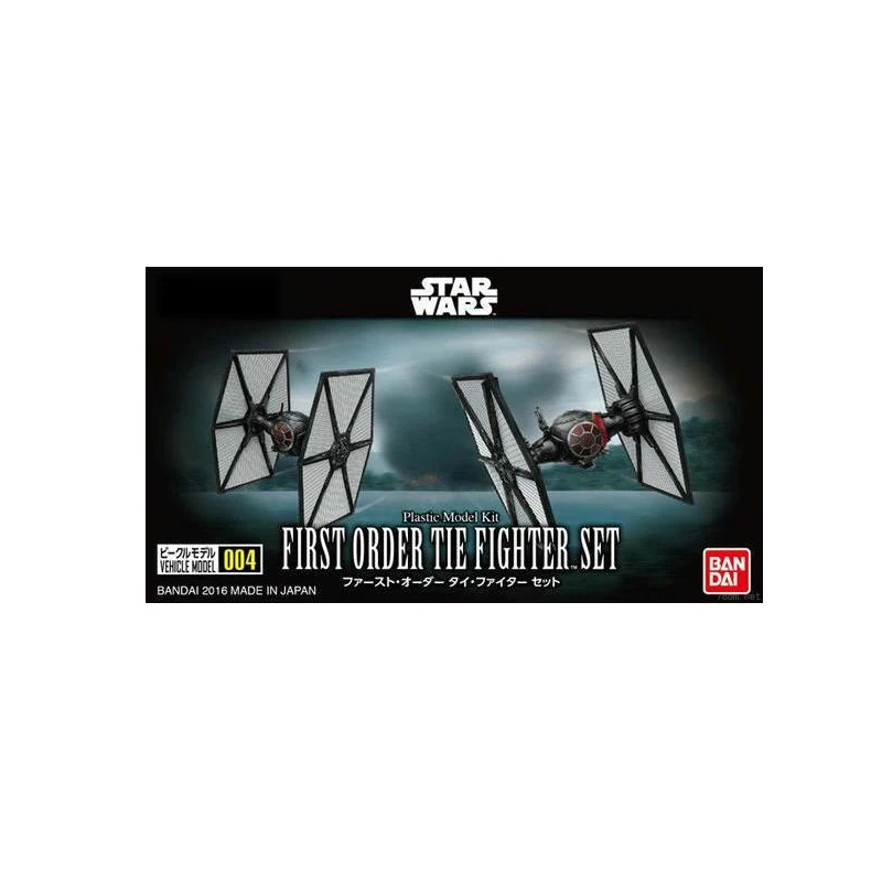 

Bandai Star Wars Assembled Vehicle Model Series Vm-04 First Order Tie Fighter Assembled Model Toy Decoration Gift for Kids