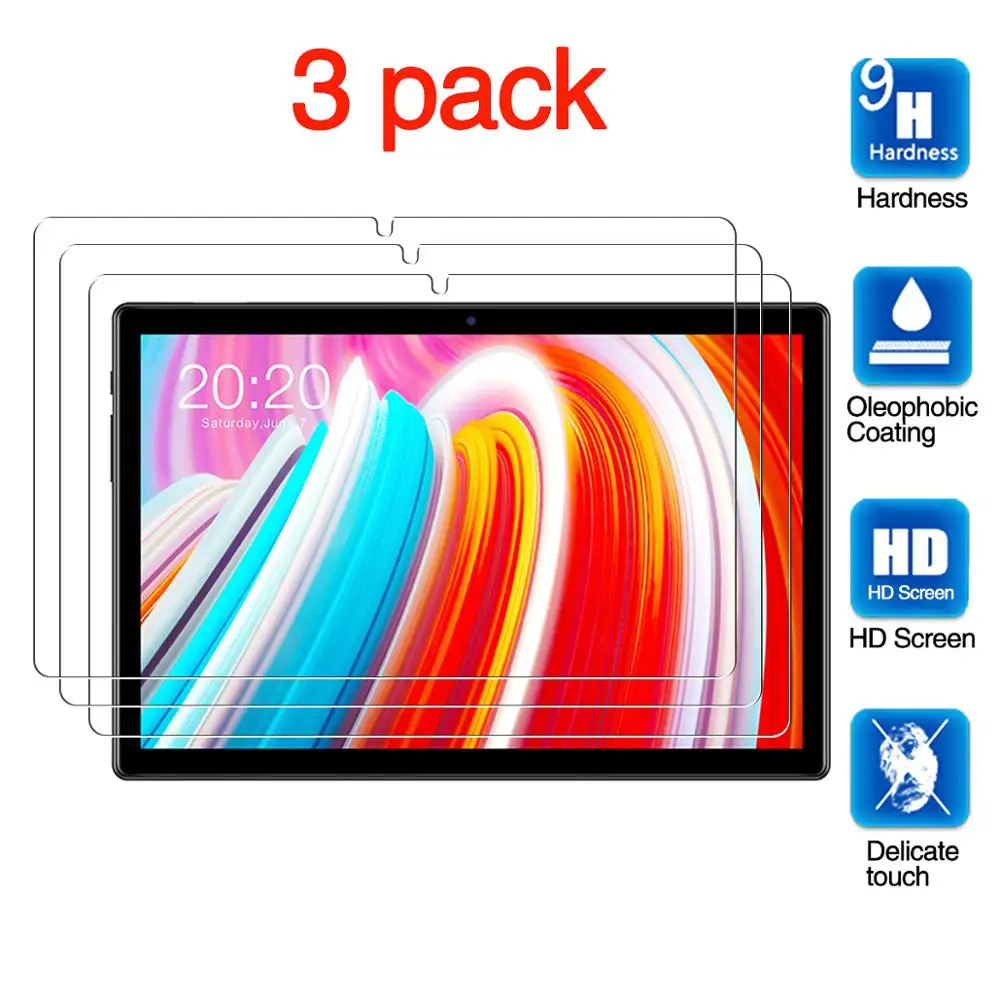 

Tempered Glass for Teclast M40 Screen Protector, Tablet Protective Film Anti-Scratch Tempered Glass for Teclast M40 (10.1")