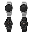 Часы унисекс кварцевые, водонепроницаемые, с сетчатым ремешком