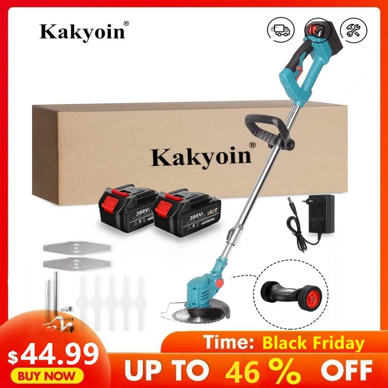 Триммер для газона Makita аккумуляторный, 1800 Вт, 18 в - изображение