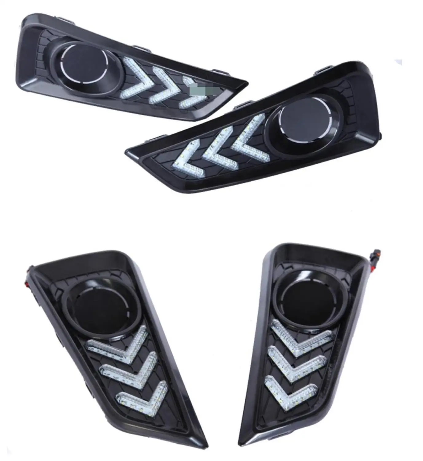 

For Honda City 2015 2016 2017 DRL Driving Daytime Running Lights DRL fog lamp Relay Daylight car-styling