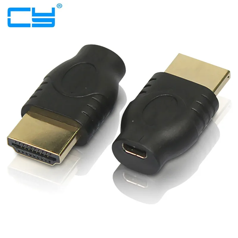 

Переходник-переходник с разъемом Micro HDMI типа «мама» (мама) на HDMI-совместимый с разъемами 1,4 A типа «папа»