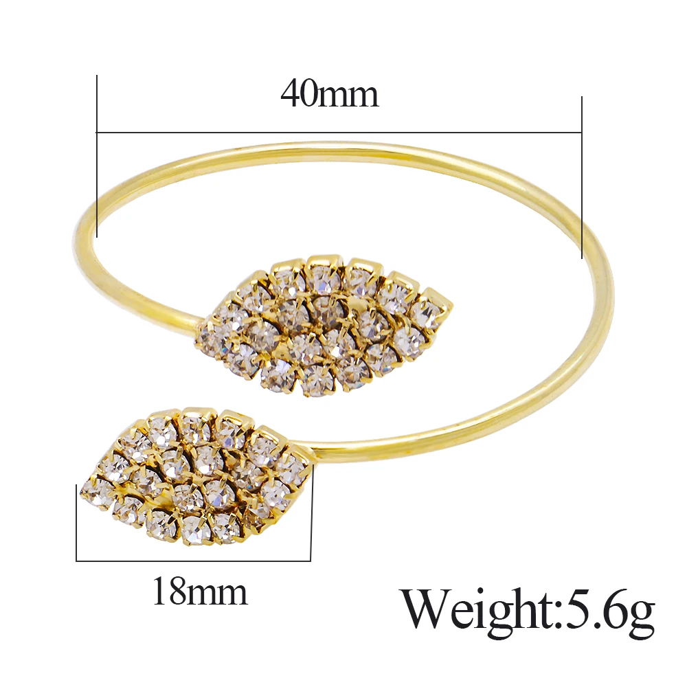 TAI Top 6 шт страз в форме листика кольцо для салфеток свадебный банкет ужин