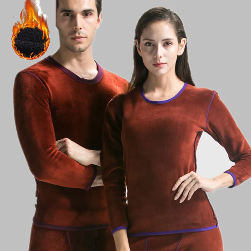 Бархатный плотный теплый комплект термобелья длинные кальсоны для мужчин и