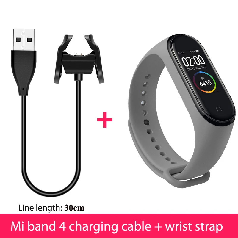 3446 Для Xiaomi mi Band 4 usb зарядный кабель запасной переходник для зарядного устройства кабельный зажим mi Band 4 3 2 Аксессуары - Цвет: 3446