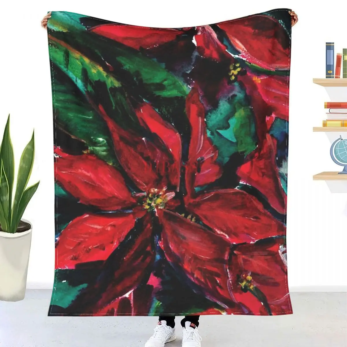 

Рождественское цветочное 3D печатное Фланелевое Одеяло Покрывало Диван Одеяло s