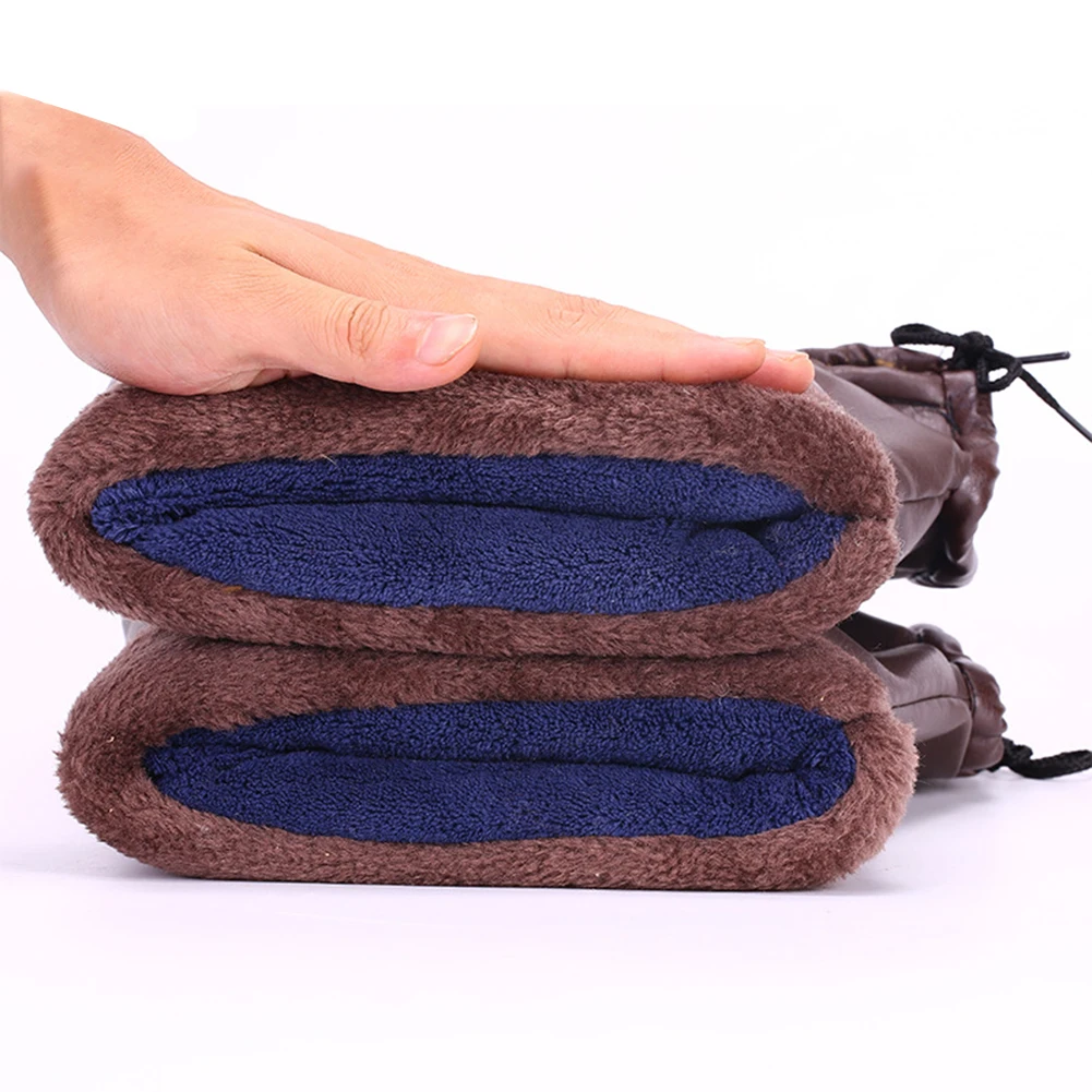 

Motorcycle Heated Gloves Winter Warm Skiing Heated Gloves Touch Screen Waterproof Electric Heating Thermal Gloves For Snowmobile