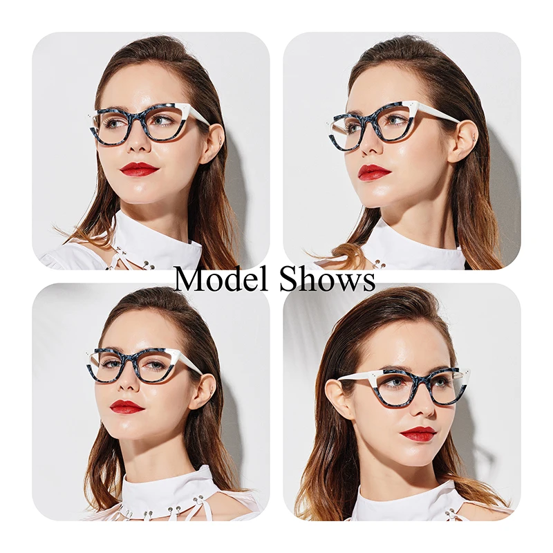 ацетатная оправа для очков женские винтажные очки кошачий глаз оптические