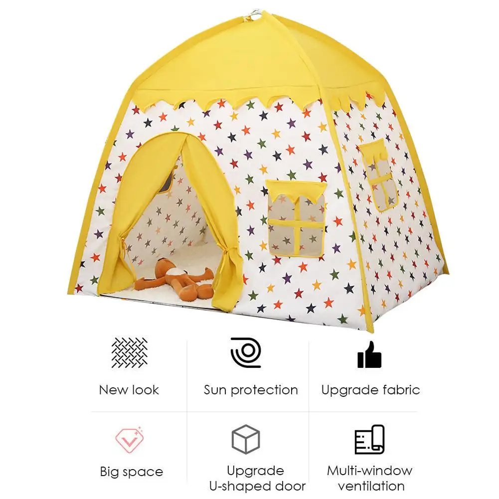 

Princess Tent Girls Playhouse Kids Castle Play Tent for Children Indoor Outdoor Games latest