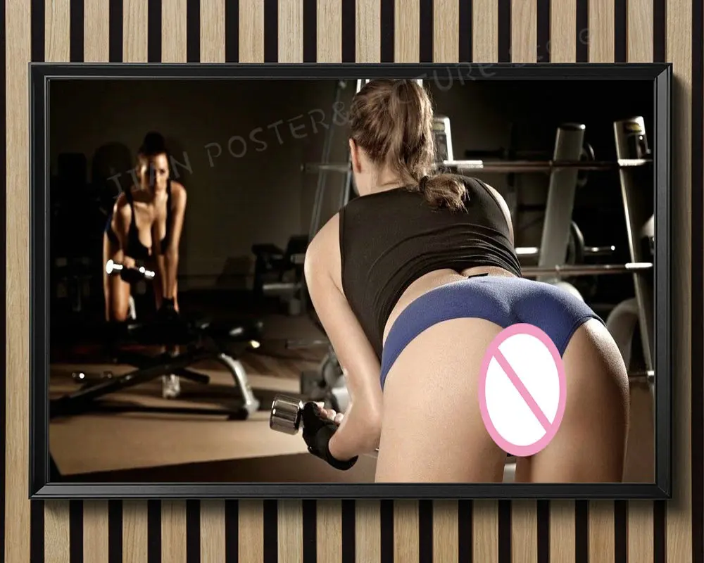 

R0042 сексуальная девушка, яркие бедра, наклейка на стену, Шелковый постер, искусство, украшение для дома