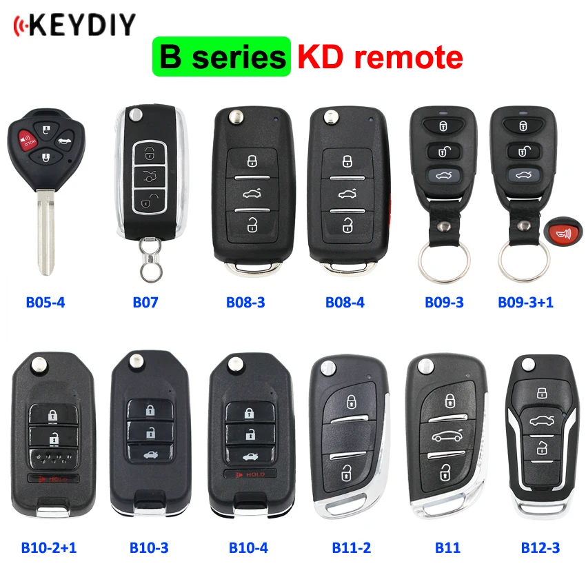 KEYDIY серии B B05-4 B07 B08-2 + 1 B08-3 B08-4 B09-3 B09-4 B10-2 B10-3 B10-4 B11-2 B11 B12-3 пульт дистанционного