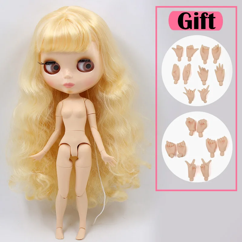 doll hand ab ICY Blyth Кукла № 2 глянцевое лицо натуральная кожа суставное тело 1/6 BJD Специальная цена 1/4 BJD, Pullip, Jerryberry, Licca игрушка подарок - Цвет: doll hand ab
