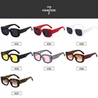 2021 солнцезащитные очки маленькие прямоугольные дорожные мужские и женские винтажные Квадратные Солнцезащитные очки в стиле ретро модные мужские велосипедные очки