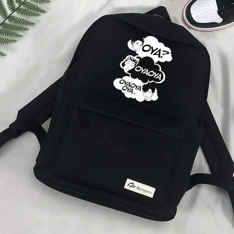 

Haikyuu mochila mochilas bolsas anime designer fashion laptop borse da donna infantil sac a dos schoudertassen backpack