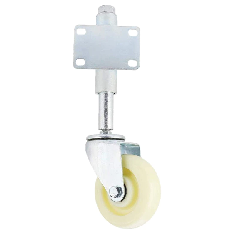 4 дюйма ворота крестовиной нейлоновые Пружинные шарнирного ролика Heavy Duty 220 кг