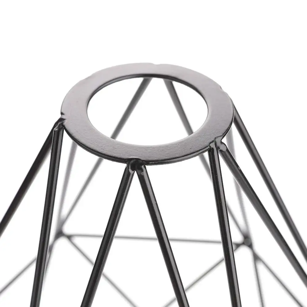 Абажур для лампы Железный романтичная модная винтажная люстра черного цвета из